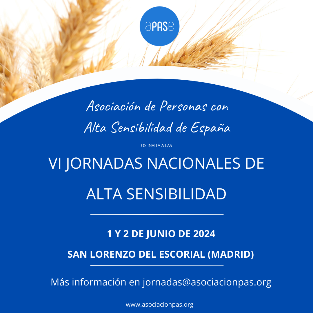 VI Jornadas Nacionales de Alta Sensibilidad en El Escorial