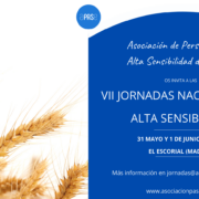 VII jornadas nacionales de alta sensibilidad